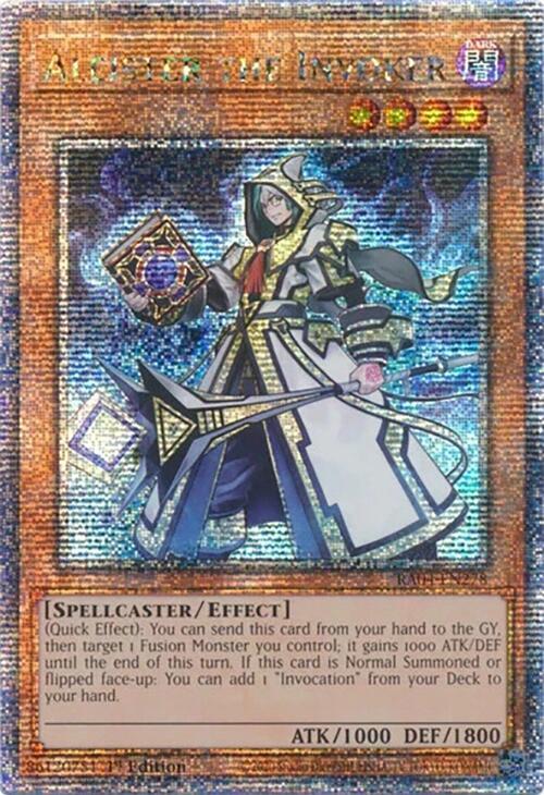 Aleister the Invoker (Quarter Century Secret Rare) card image