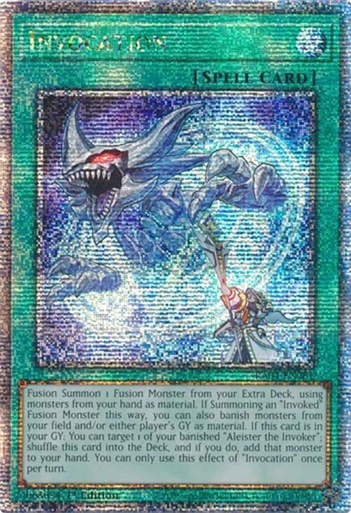 Invocation (Quarter Century Secret Rare) card image