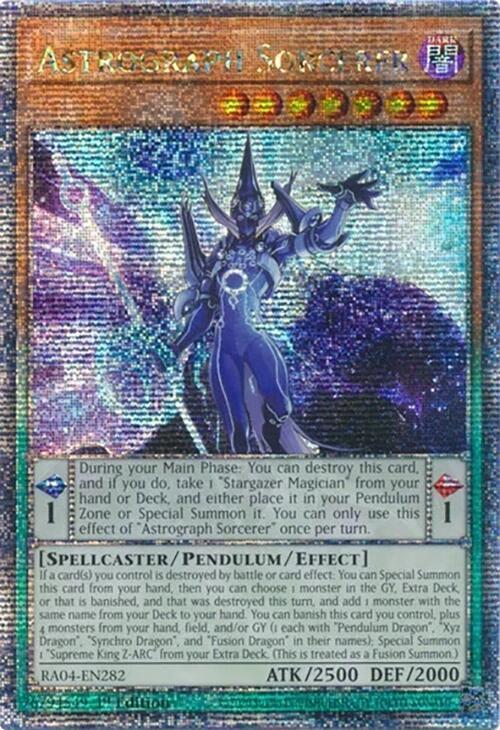Astrograph Sorcerer (Quarter Century Secret Rare) card image