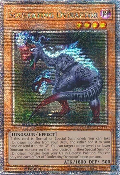 Souleating Oviraptor (Quarter Century Secret Rare) card image