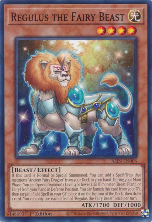Regulus the Fairy Beast card image