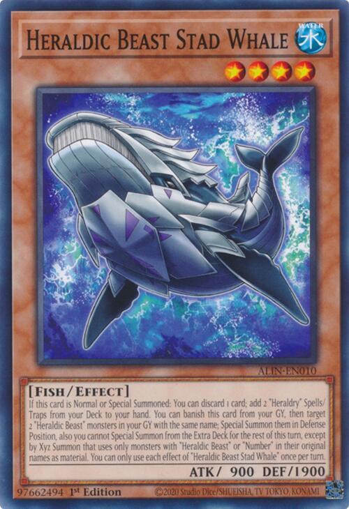 Heraldic Beast Stad Whale card image