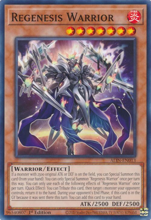 Regenesis Warrior card image