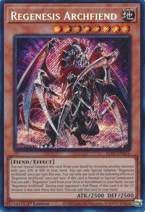 Regenesis Archfiend card image