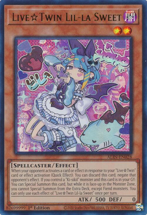 Live Twin Lil-la Sweet card image