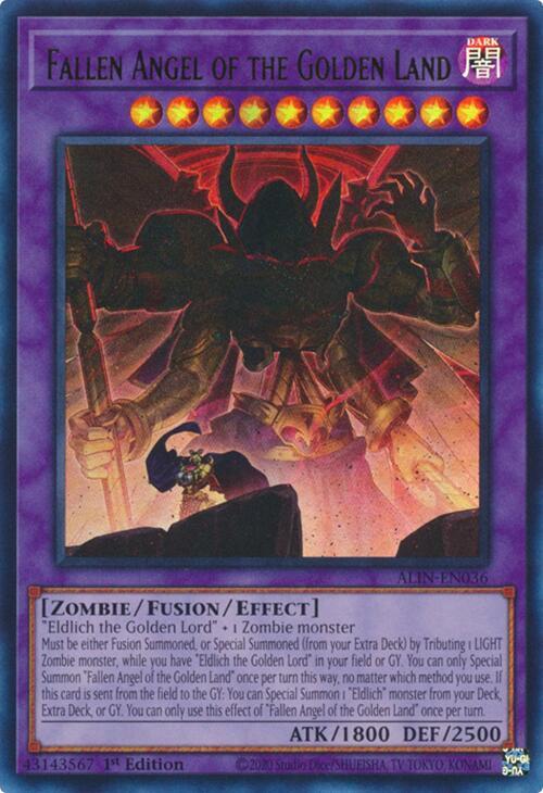 Fallen Angel of the Golden Land card image