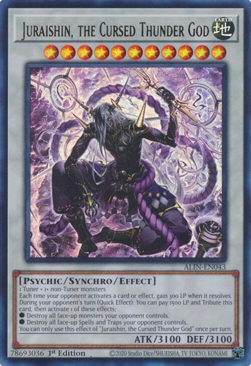 Juraishin, the Cursed Thunder God card image