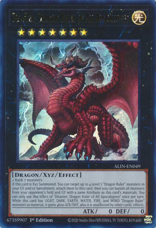 Disaster, Dragon Ruler of All Apocalypses card image