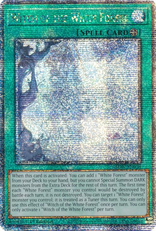 Witch of the White Forest (Quarter Century Secret Rare) card image