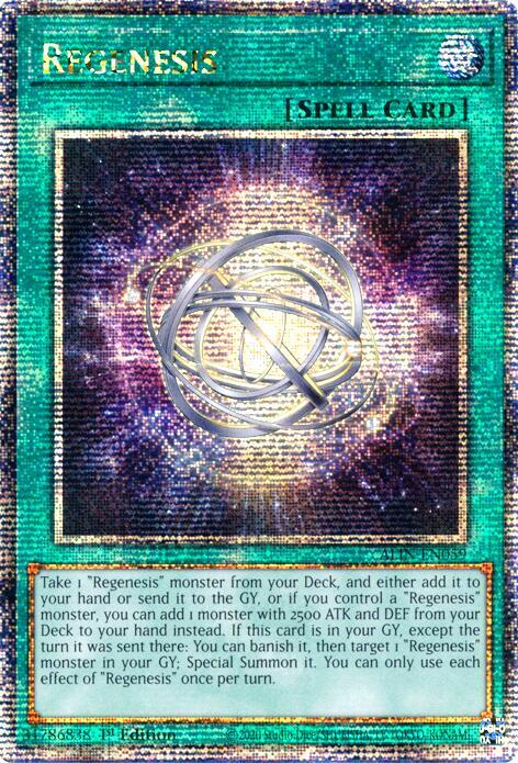 Regenesis (Quarter Century Secret Rare) card image