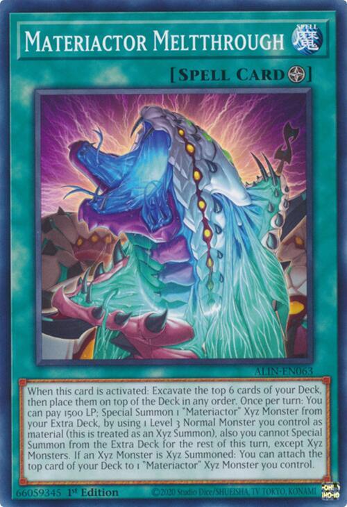 Materiactor Meltthrough card image