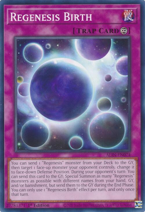 Regenesis Birth card image