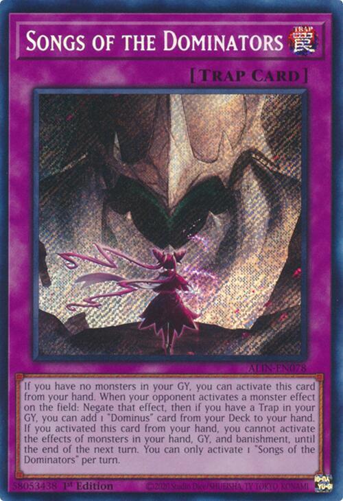 Songs of the Dominators card image