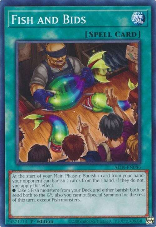 Fish and Bids card image