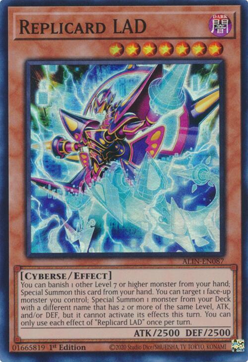 Replicard LAD card image