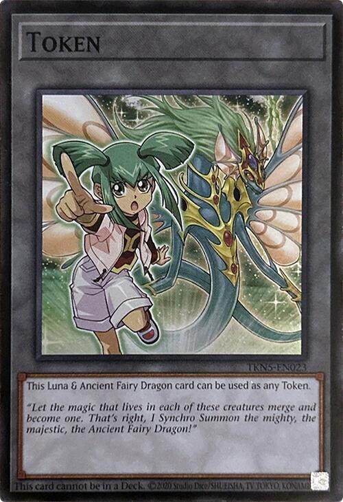 Token: Luna & Ancient Fairy Dragon card image