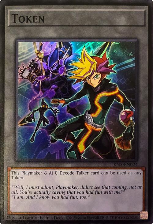 Token: Playmaker & Ai & Decode Talker card image