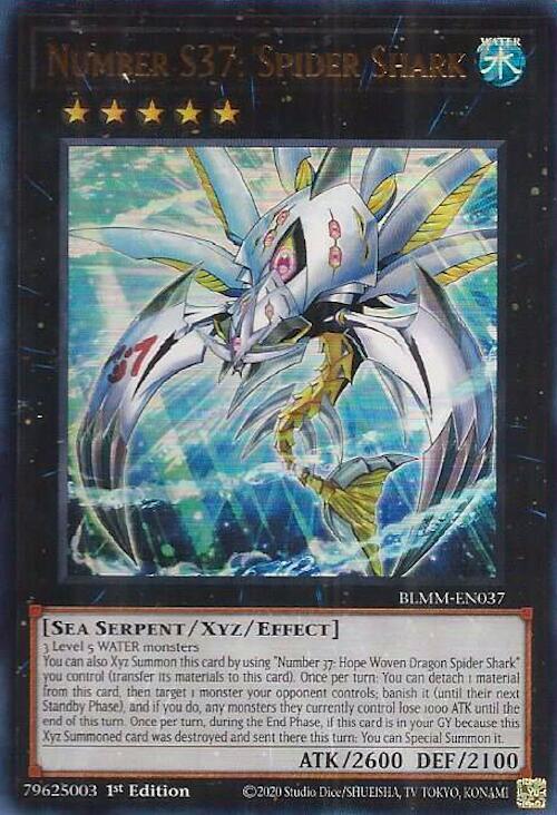 Number S37: Spider Shark card image