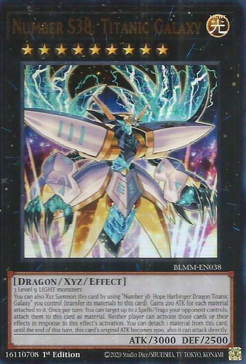 Number S38: Titanic Galaxy card image