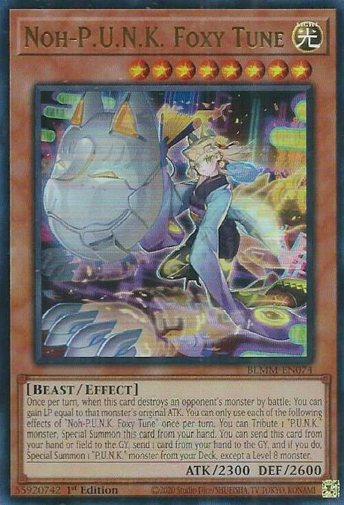 Noh-P.U.N.K. Foxy Tune card image