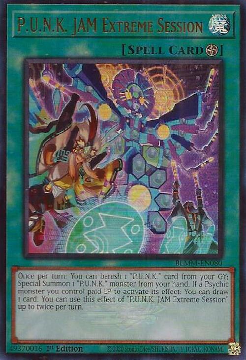 P.U.N.K. JAM Extreme Session card image