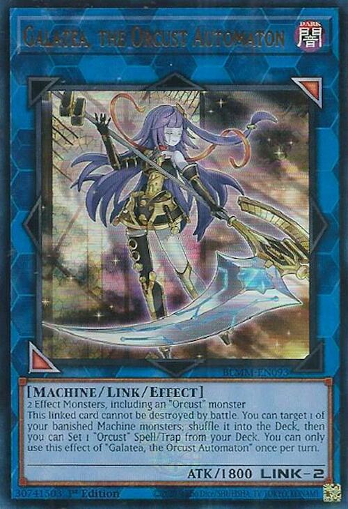 Galatea, the Orcust Automaton card image