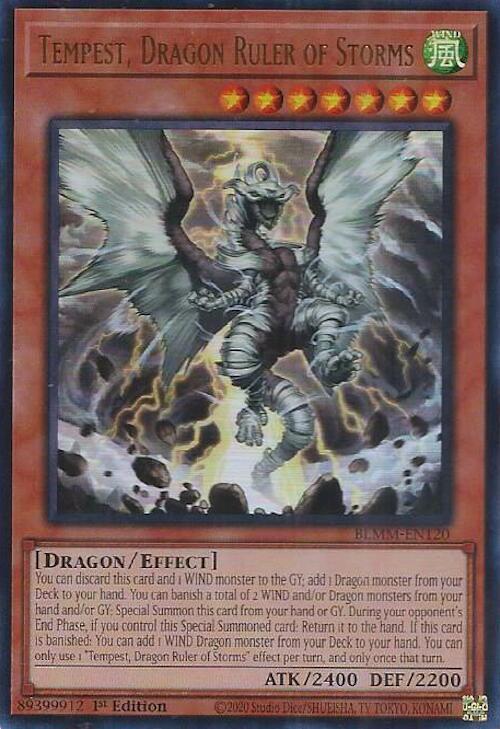 Tempest, Dragon Ruler of Storms card image