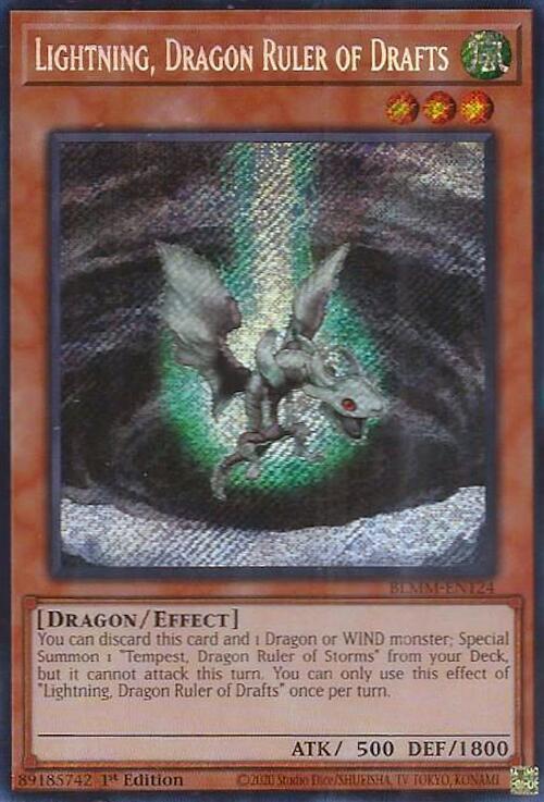 Lightning, Dragon Ruler of Drafts card image