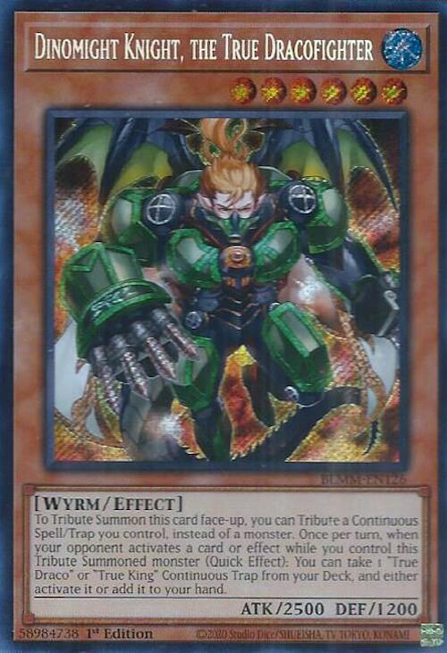 Dinomight Knight, the True Dracofighter card image