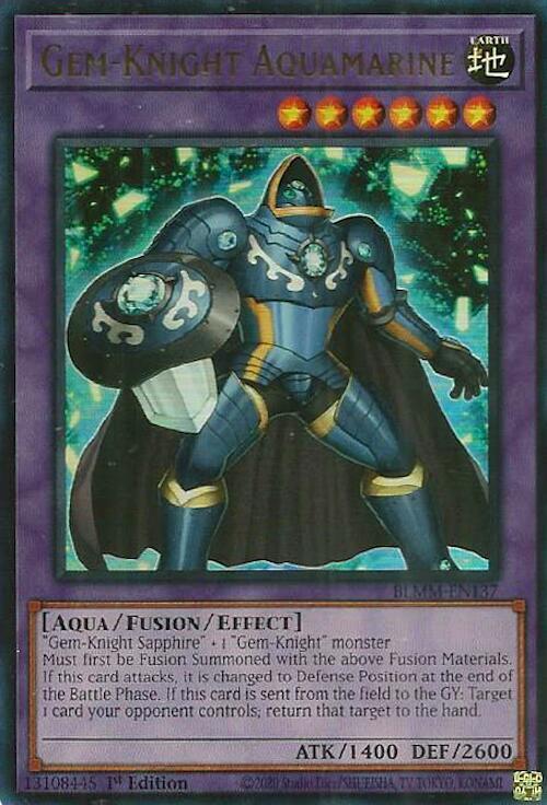 Gem-Knight Aquamarine card image