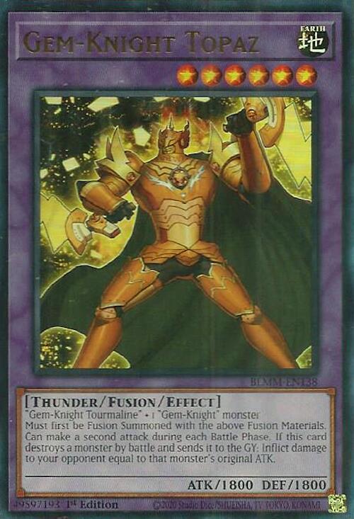 Gem-Knight Topaz card image