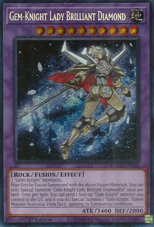 Gem-Knight Lady Brilliant Diamond card image
