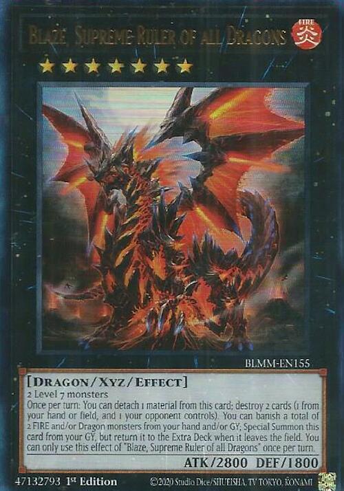 Blaze, Supreme Ruler of all Dragons card image
