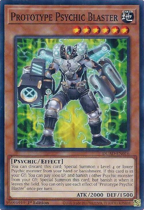 Prototype Psychic Blaster card image