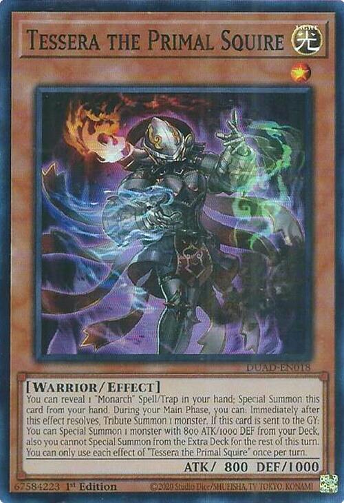 Tessera the Primal Squire card image