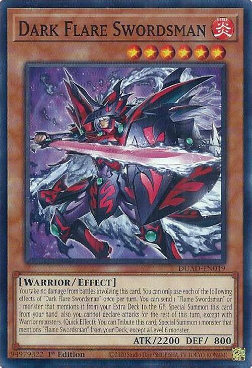 Dark Flare Swordsman card image