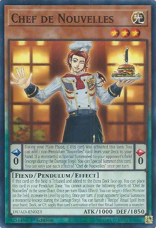 Chef de Nouvelles card image