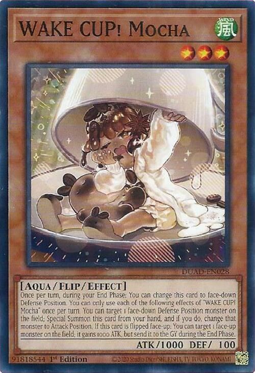 WAKE CUP! Mocha card image