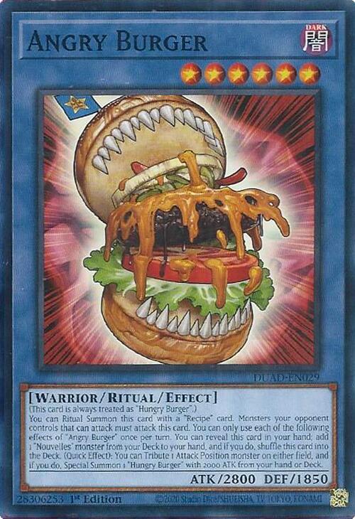 Angry Burger card image