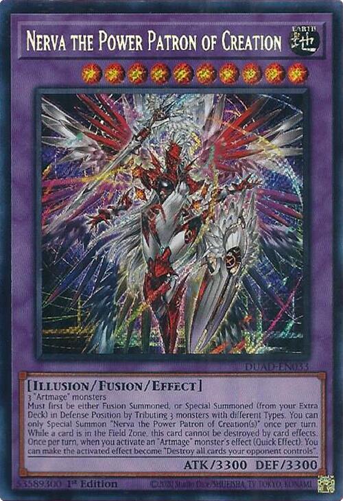 Nerva the Power Patron of Creation card image