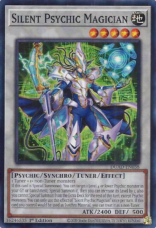 Silent Psychic Magician card image