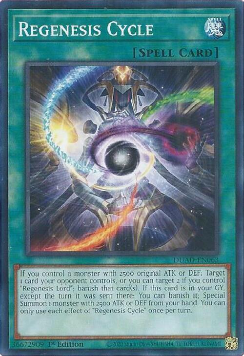 Regenesis Cycle card image