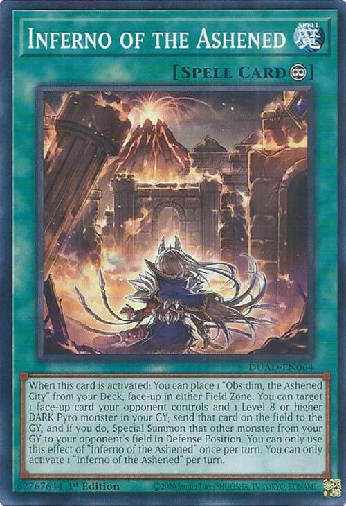 Inferno of the Ashened card image