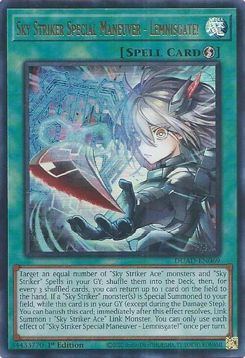 Sky Striker Special Maneuver - Lemnisgate! card image