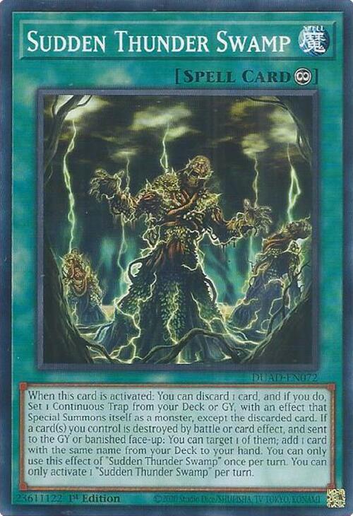 Sudden Thunder Swamp card image