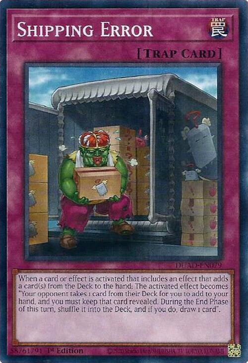 Shipping Error card image