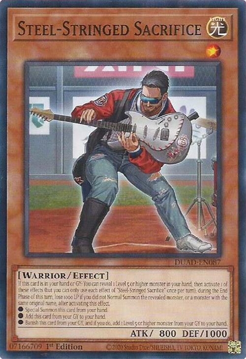 Steel-Stringed Sacrifice card image