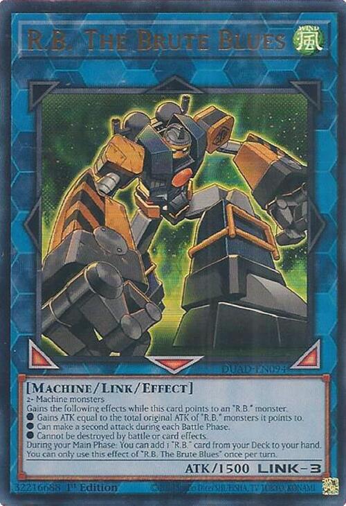 R.B. The Brute Blues card image
