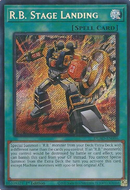 R.B. Stage Landing card image