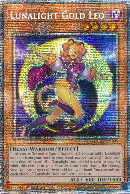 Lunalight Gold Leo (Starlight Rare) card image